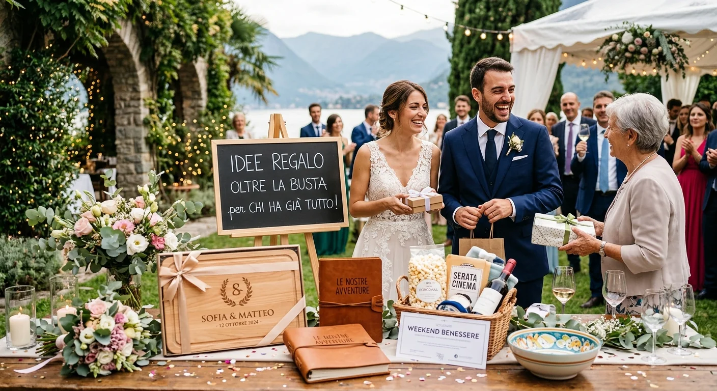 Cosa regalare agli sposi oltre alla busta: idee originali per chi ha già tutto