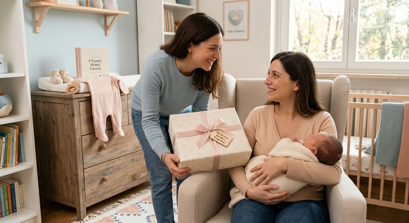 Regalo nascita per la sorella che è appena diventata mamma